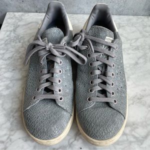 Adidas Stan Smith Gray Snakeskin
